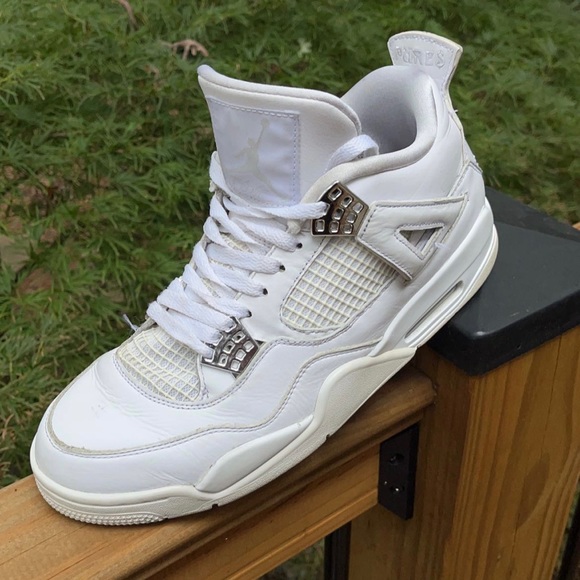 Jordan 4 “Pure Money” (2017 Release) - Picture 3 of 5